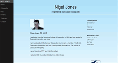 Desktop Screenshot of nigeljones.org