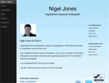 Tablet Screenshot of nigeljones.org